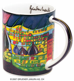 Magic Mug "Yellow last will", Porzellan